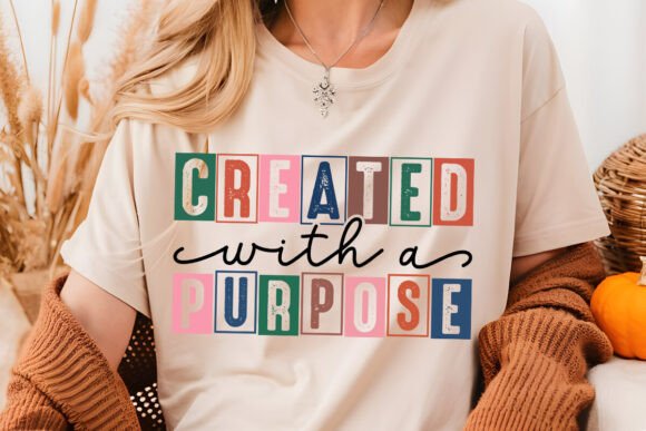 Created with a Purpose SVG: Jesus Graphics for T-Shirt Designs