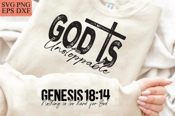 God Is Unstoppable SVG, Christian SVG