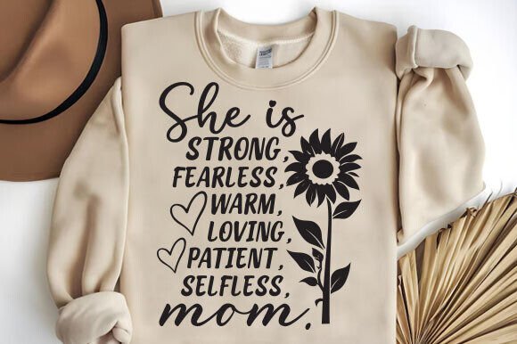 She is Mom Shirt Graphics: Christian T-Shirt Designs